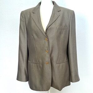 Vintage Giorgio Armani Cashmere Silk Blazer, size 48 (US 12), like new